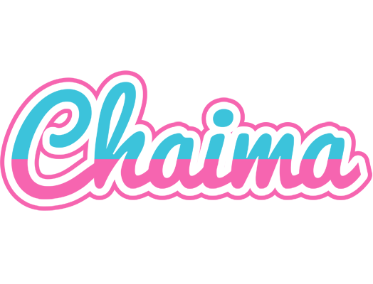 Chaima woman logo