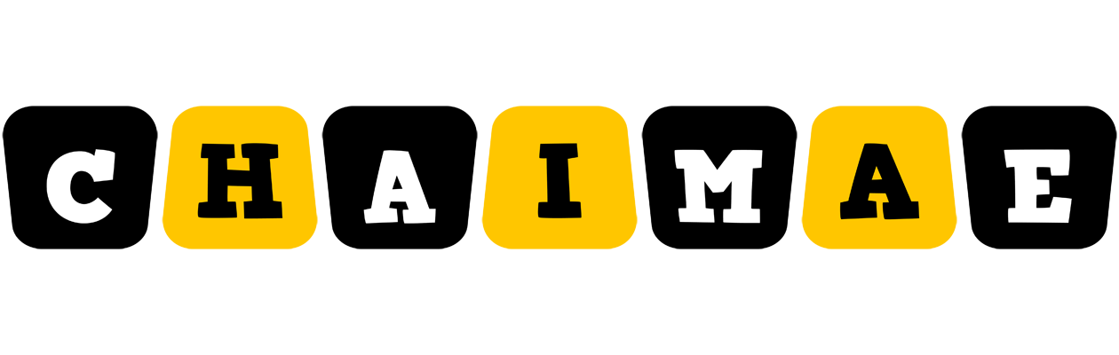 Chaimae boots logo