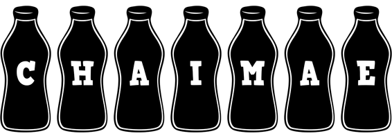 Chaimae bottle logo
