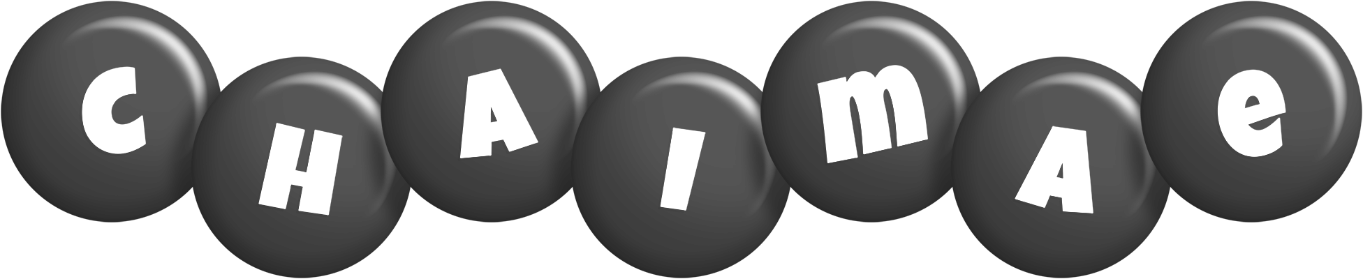Chaimae candy-black logo
