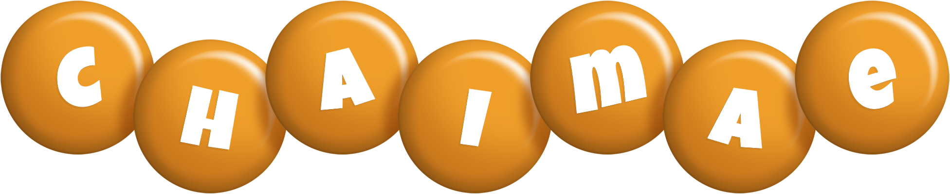 Chaimae candy-orange logo
