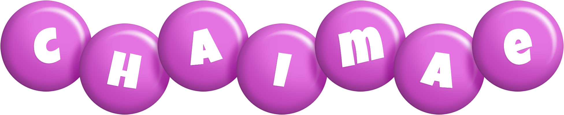 Chaimae candy-purple logo