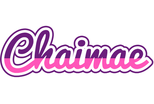 Chaimae cheerful logo