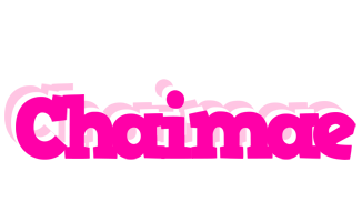 Chaimae dancing logo