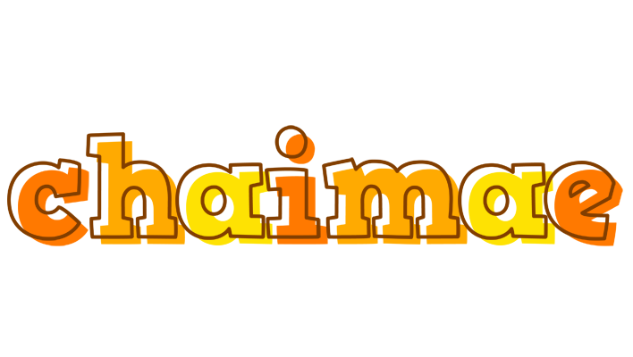 Chaimae desert logo