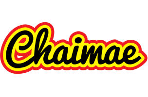 Chaimae flaming logo