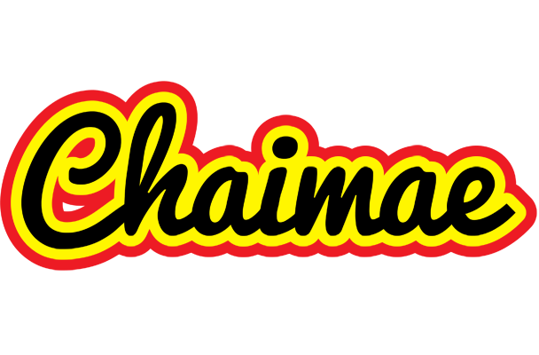 Chaimae flaming logo
