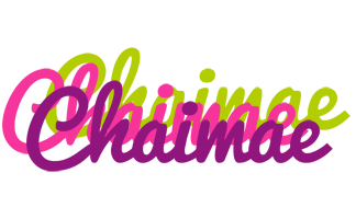 Chaimae flowers logo