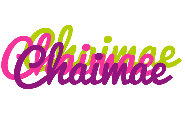 Chaimae flowers logo