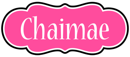 Chaimae invitation logo