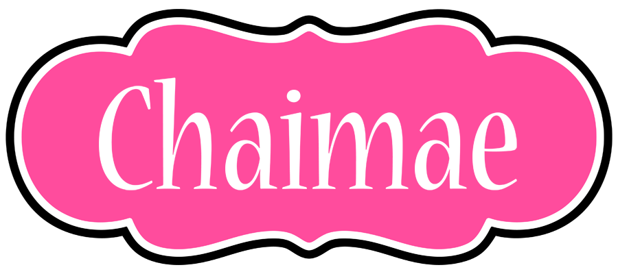 Chaimae invitation logo