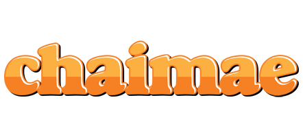 Chaimae orange logo