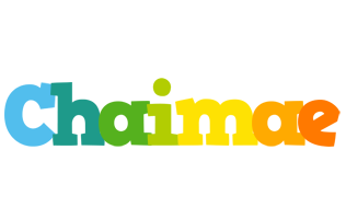 Chaimae rainbows logo