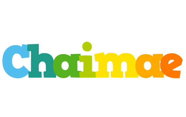 Chaimae rainbows logo