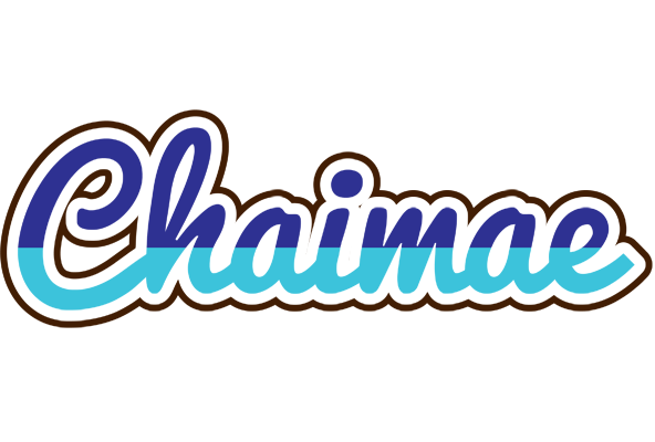 Chaimae raining logo
