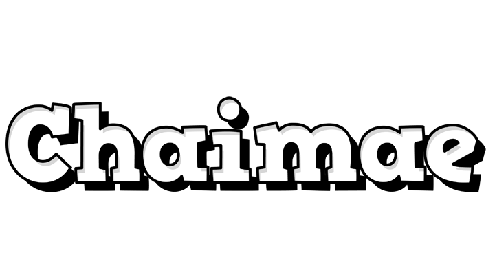 Chaimae snowing logo