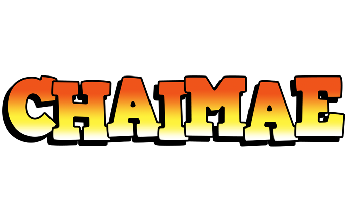 Chaimae sunset logo
