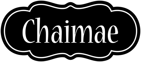 Chaimae welcome logo