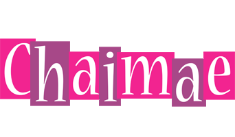 Chaimae whine logo