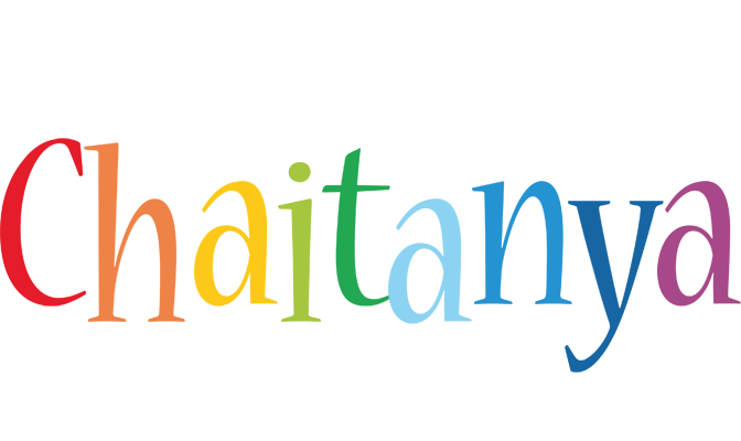 Chaitanya birthday logo