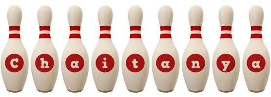 Chaitanya bowling-pin logo