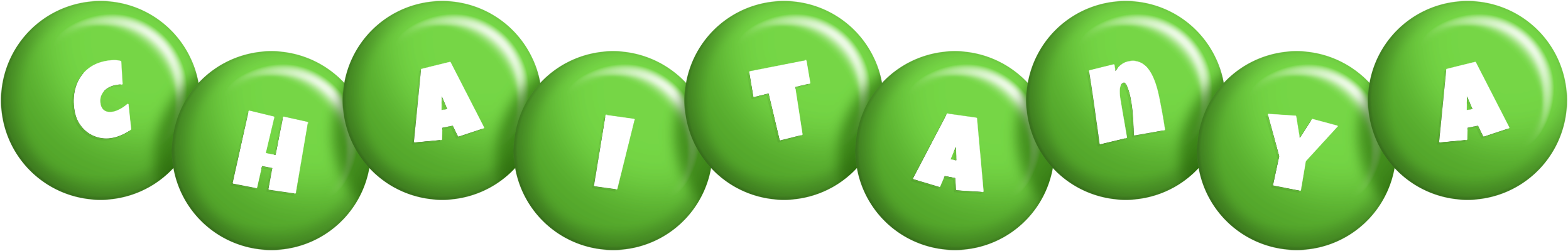 Chaitanya candy-green logo