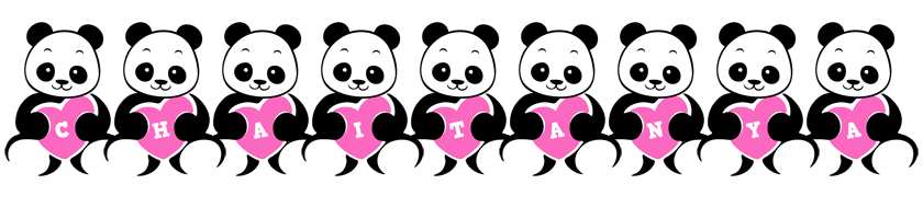 Chaitanya love-panda logo