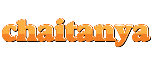 Chaitanya orange logo