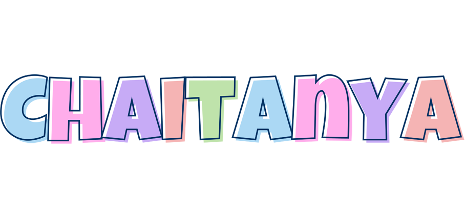Chaitanya pastel logo