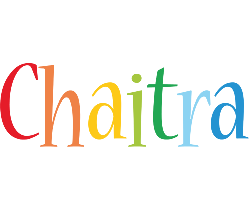 Chaitra birthday logo
