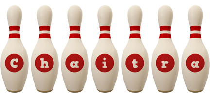 Chaitra bowling-pin logo