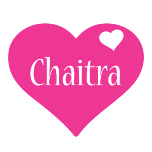 Chaitra love-heart logo