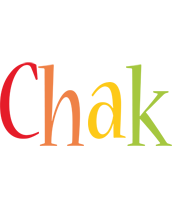 Chak birthday logo