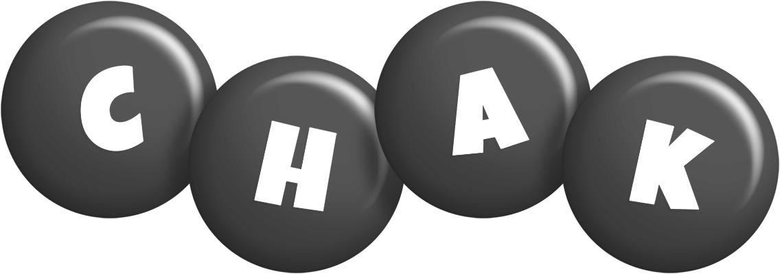 Chak candy-black logo