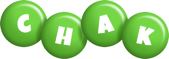 Chak candy-green logo