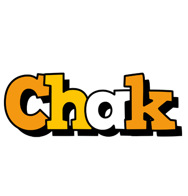 Chak cartoon logo