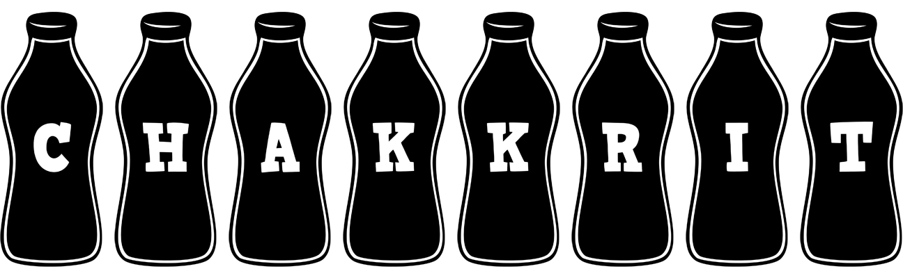 Chakkrit bottle logo