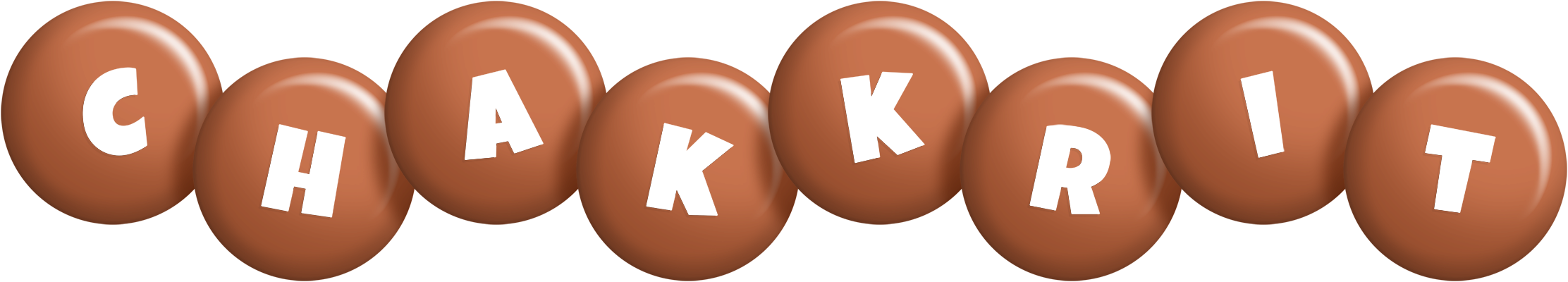 Chakkrit candy-brown logo