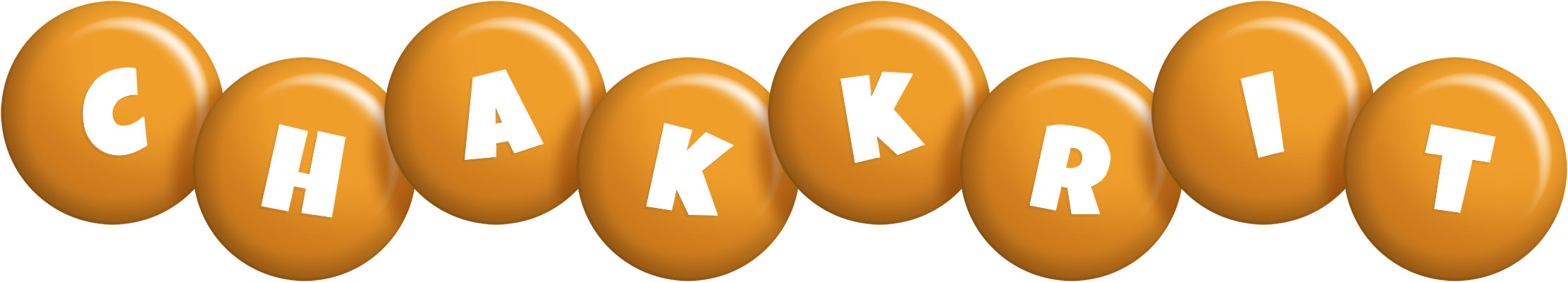 Chakkrit candy-orange logo