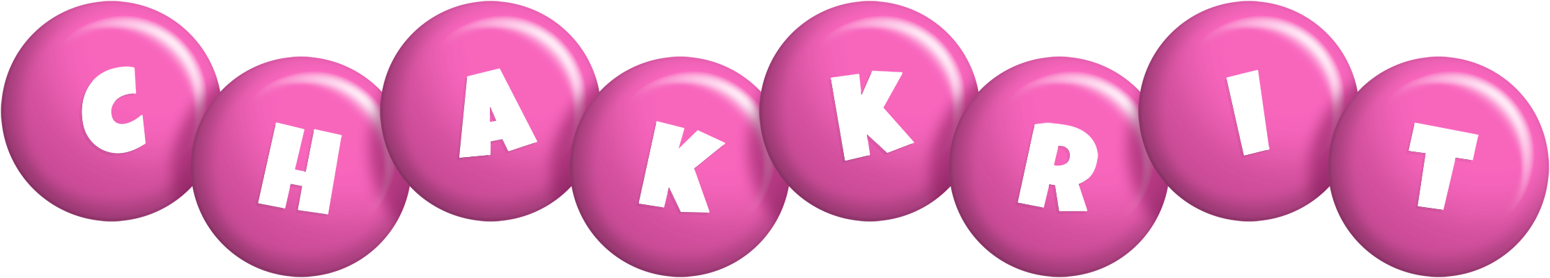 Chakkrit candy-pink logo