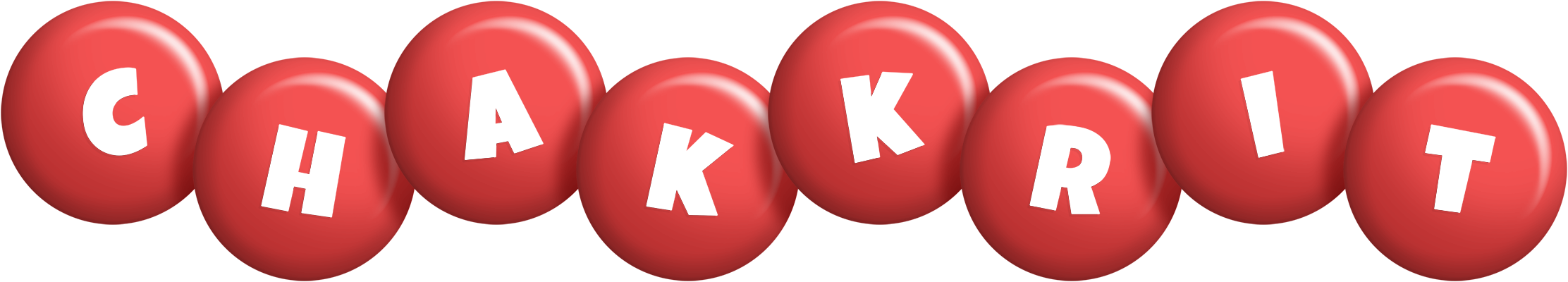 Chakkrit candy-red logo