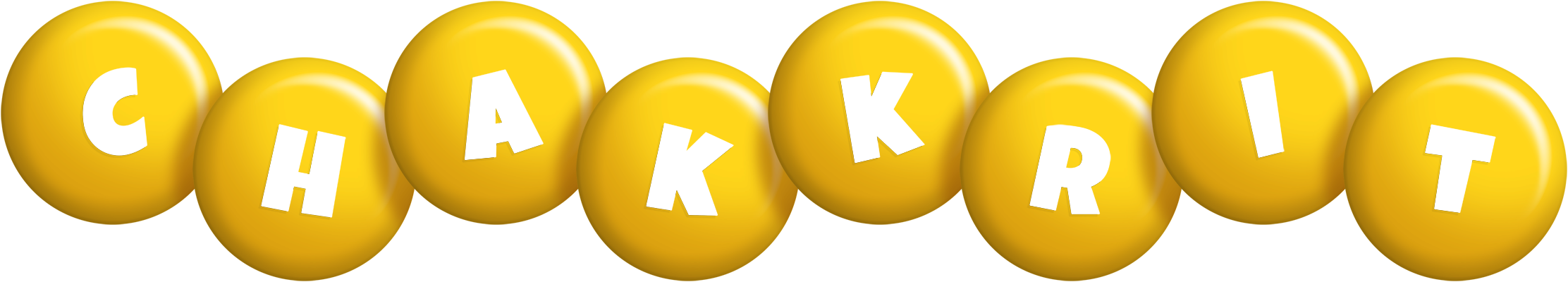Chakkrit candy-yellow logo