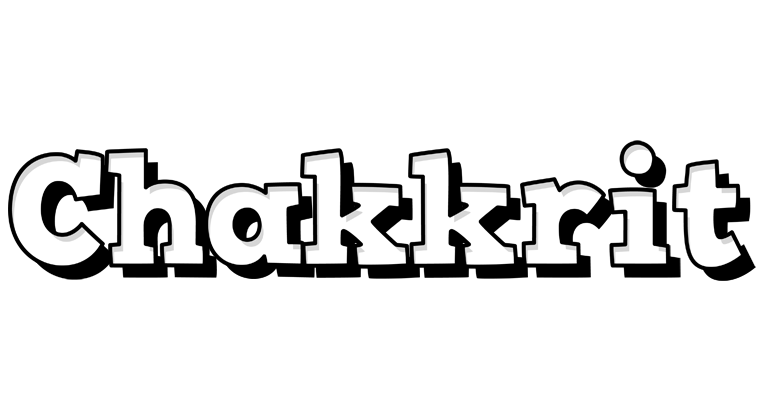 Chakkrit snowing logo