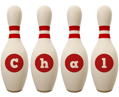 Chal bowling-pin logo