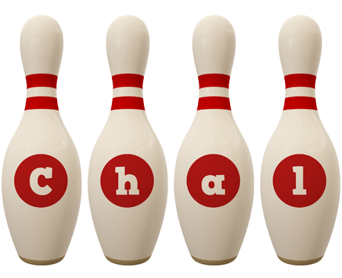 Chal bowling-pin logo