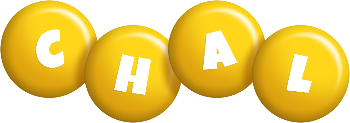 Chal candy-yellow logo
