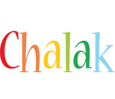 Chalak birthday logo