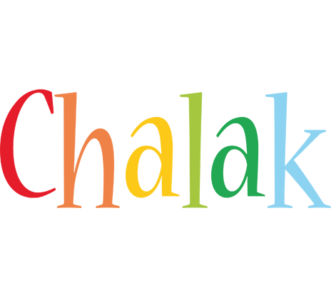 Chalak birthday logo