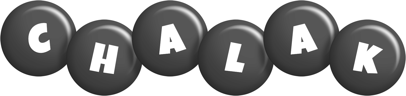 Chalak candy-black logo