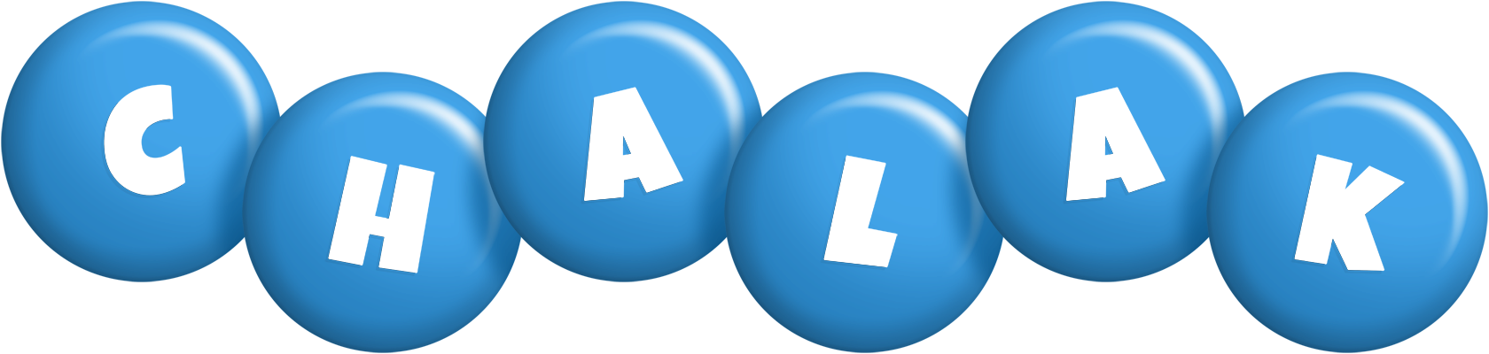 Chalak candy-blue logo